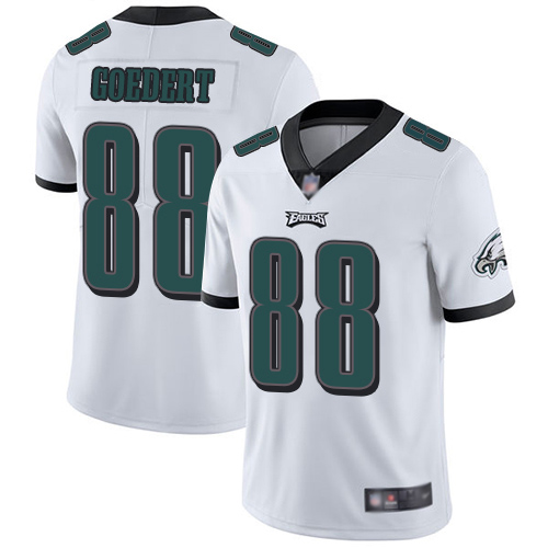 Men Philadelphia Eagles #88 Dallas Goedert White Vapor Untouchable NFL Jersey Limited Player Football->women nfl jersey->Women Jersey
